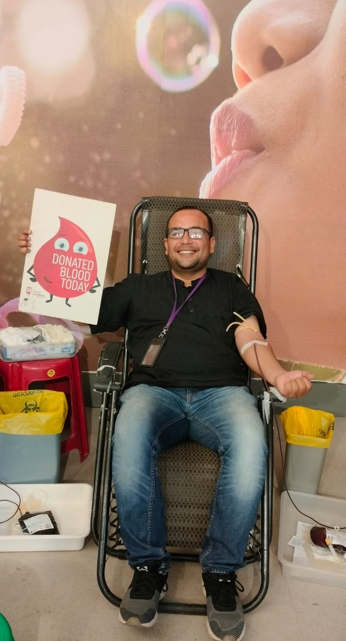 एनसेलको १८औं वार्षिकोत्सवको अवसरमा रक्तदान कार्यक्रम  काठमाडौं, भदौ २६