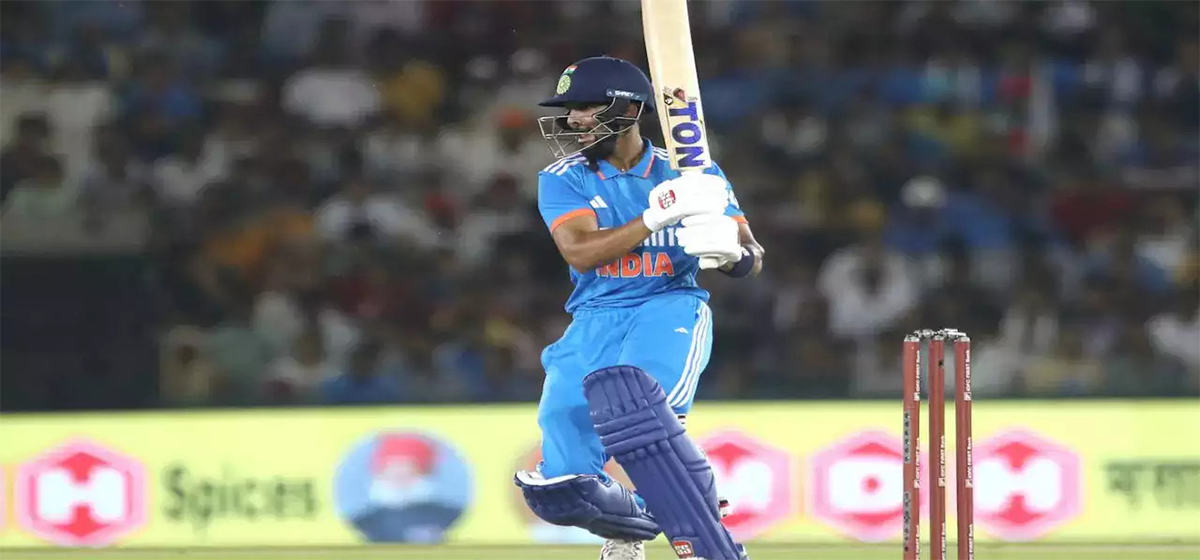 एसियन गेम्स पुरुष क्रिकेट क्वार्टरफाइनलः भारतको ५० रन पुरा