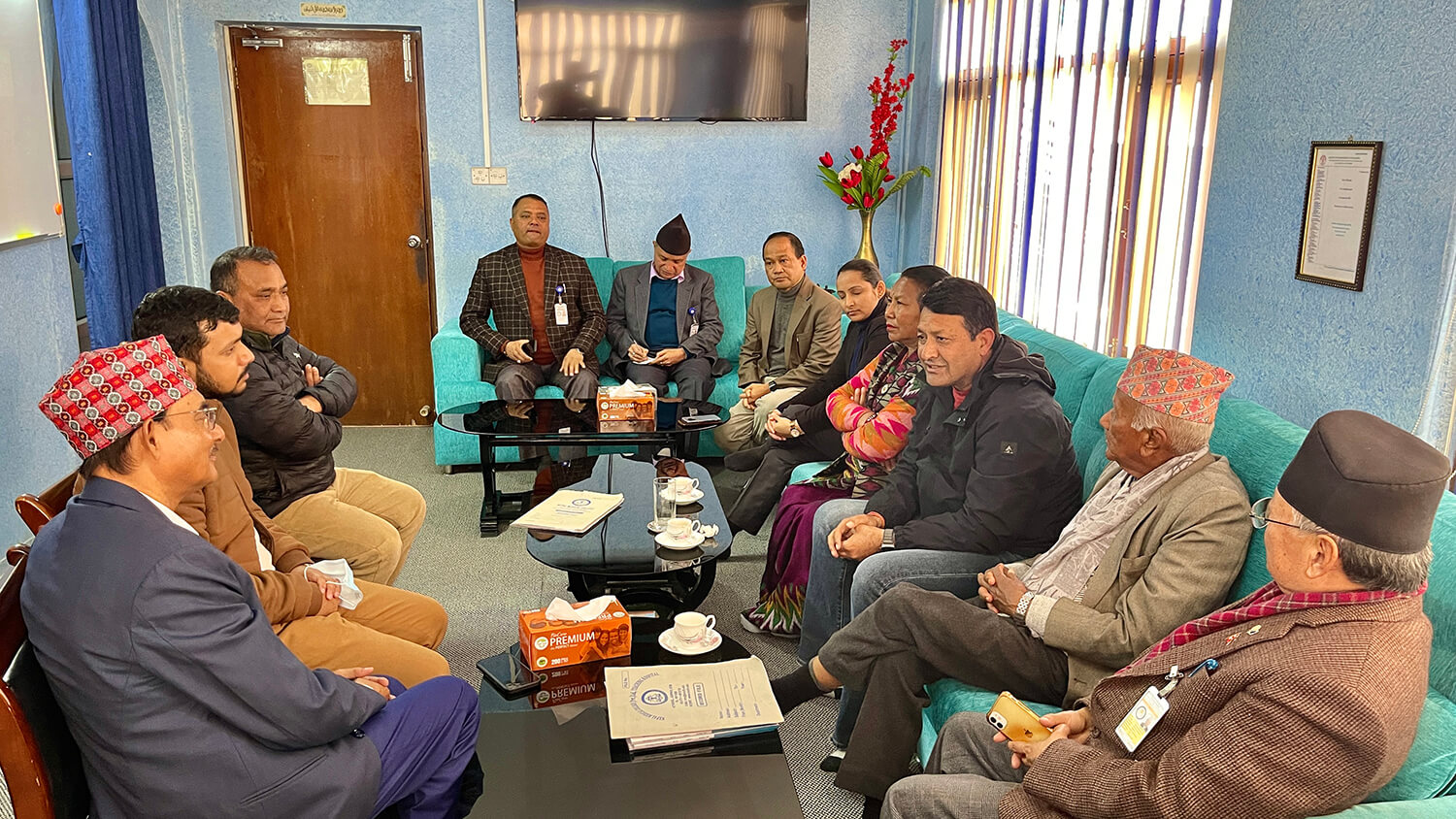 नेपाल मेडिकल कलेजको स्वास्थ्य सेवा बारे स्थानीय जनप्रतिनिधिसँग छलफल