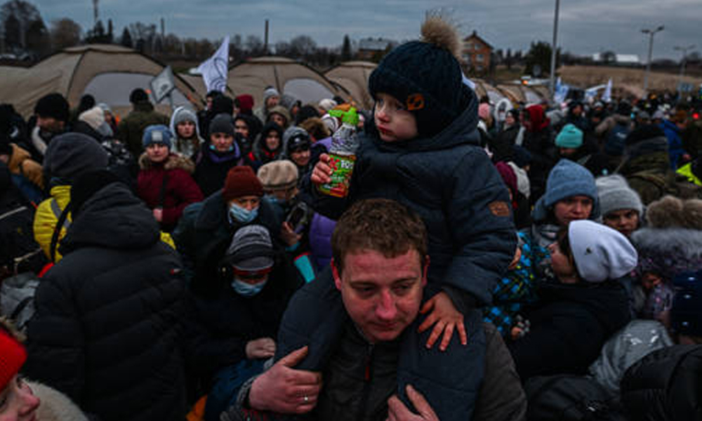 युक्रेन युद्धमा २ हजार बालबालिकाको मारिएको दावी