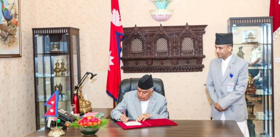 सर्वोच्चलाई राष्ट्रपति पौडेलले पत्र लेख्दै दिए ६ सन्देश