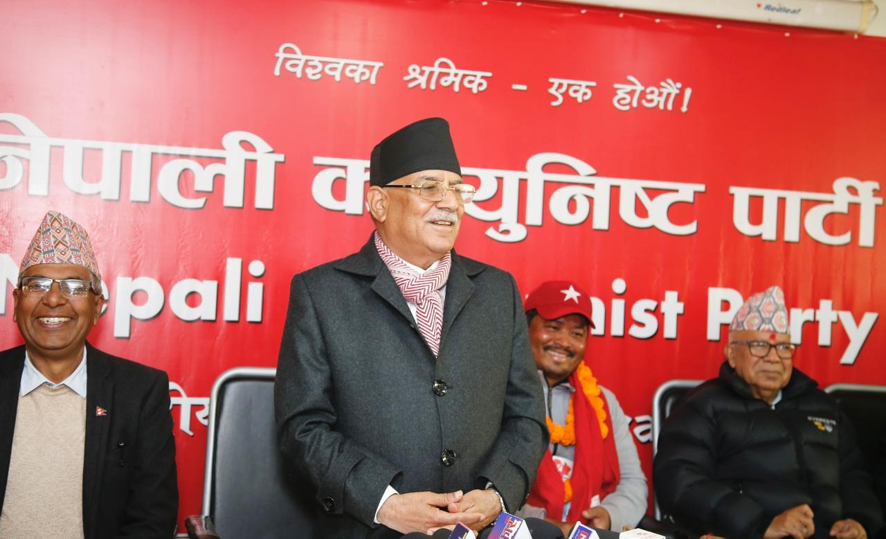 जेनजी युवाको हत्या गर्ने र नेपालका धरोहर जलाउनेहरूले देशको नेतृत्व गर्न सक्दैनन् : प्रचण्ड