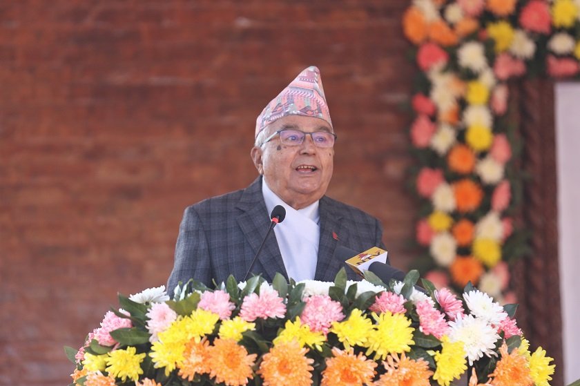 निर्वाचनलाई मानव अधिकारमैत्री बनाउन सबैको सहयोग हुनुपर्छ: राष्ट्रपति पौडेल