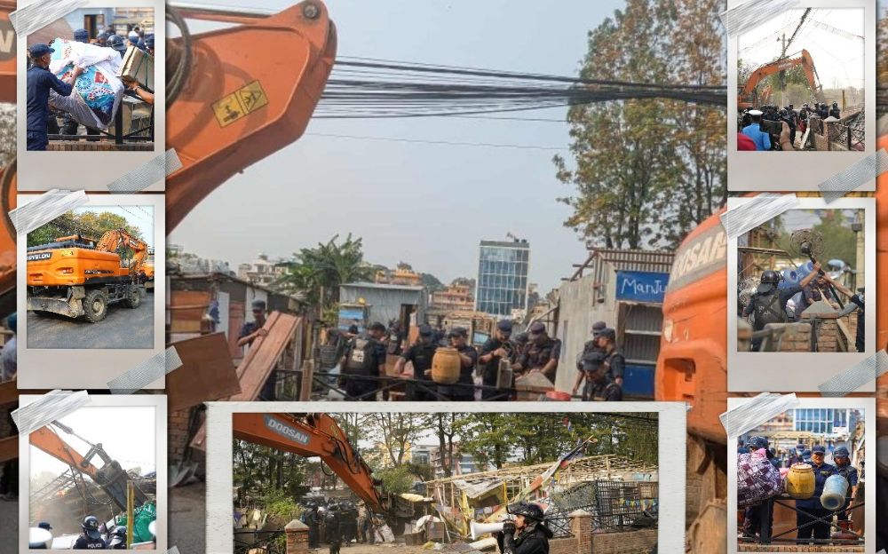 खाली भए खोला किनार, सक्कली सुकुमबासी नागर्जुनको अपार्टमेन्टमा