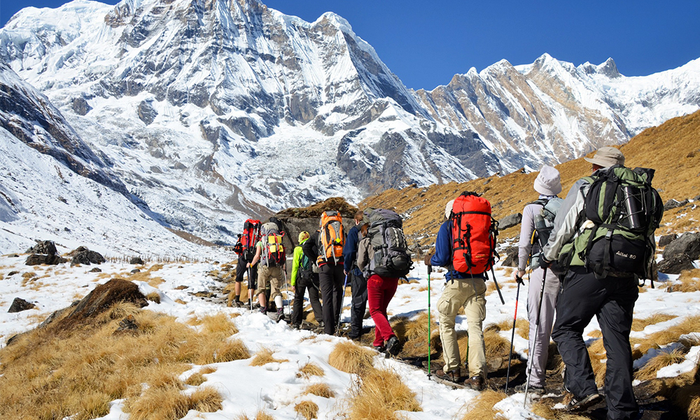 अन्नपूर्ण क्षेत्रमा नौ महिनामा साढे दुई लाख विदेशी पर्यटक